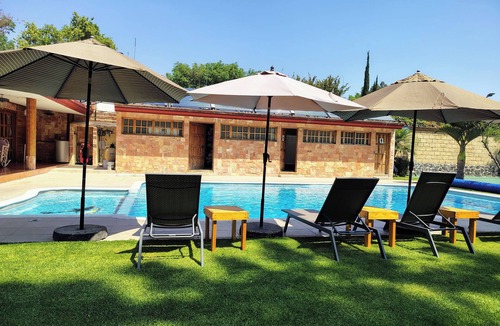 Atlixco House | Casa de los sauces, pool with 3réc, 10px. Atlixco
