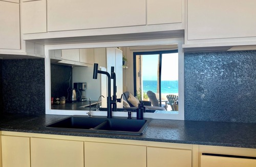 Bahia Kino Apartment | Colibrí; Beach front ground floor apartment with ocean views, luxury kitchen