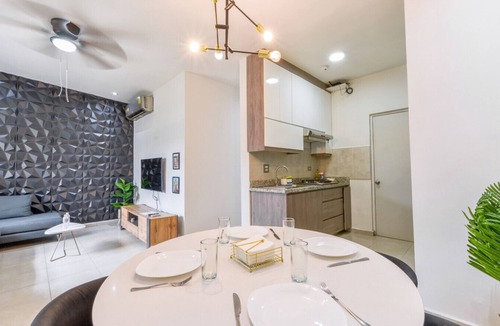 Monterrey Apartment | Colonia privada, Cajón privado & 5 camas para 6 H