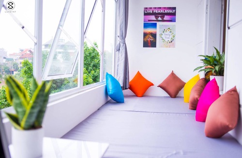 Quang An House | Colorful & Large Suite-Flower Valley view-Em Am Homestay