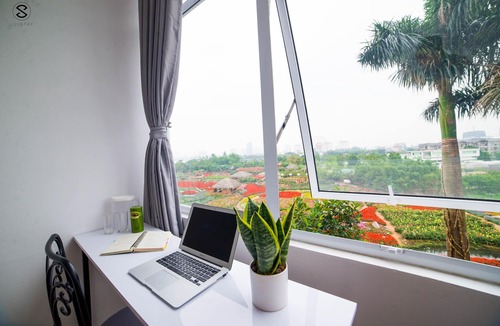 Quang An House | Colorful & Large Suite-Flower Valley view-Em Am Homestay