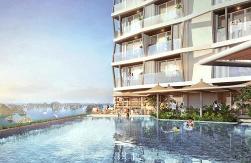 Bai Chay Apartment | Cozy Balcony Studio Near Sun World - The Holiday Ha Long