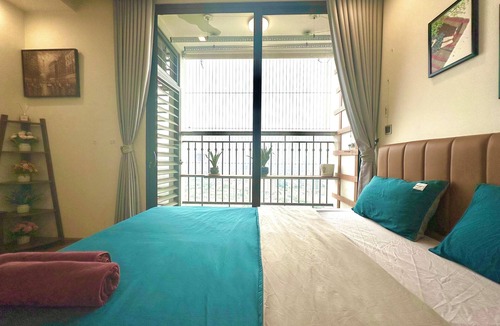 Tu Liem Apartment | Delux Studio At Vinhomes Green BayIn City Center, 30' To Airport