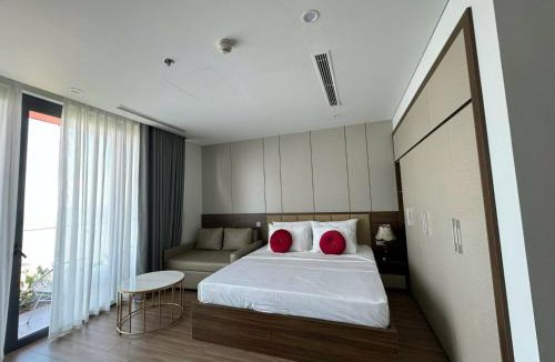 Hoang Hoa Apartment | Flamingo Hải Tiến- phòng tầng cao view biển