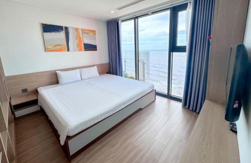Hoang Hoa Apartment | Flamingo Ibiza Hải Tiến, IB 802- Căn 2 phòng ngủ view trực diện biển tiêu chuẩn 4NL 2TE