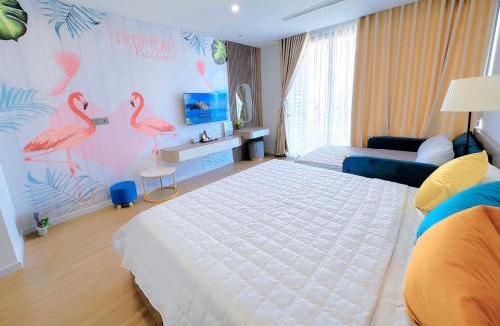 Hoang Hoa Hotel | Flamingos Hải Tiến LUXURY view biển tầng cao và Biệt thự 4pn