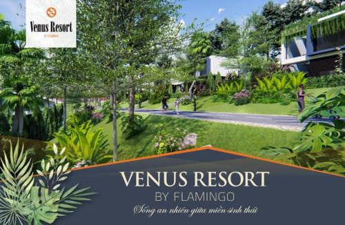 Phuc Yen Villa | FLAMINGOS VENUS REORT -Xanh Villa - 4 phòng ngủ- Bể bơi riêng-Free vé cổng