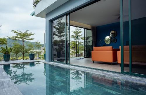 Phuc Yen Villa | FLAMINGOS VENUS REORT -Xanh Villa - 4 phòng ngủ- Bể bơi riêng-Free vé cổng