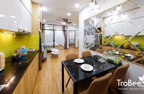 Vinh Phuoc Apartment | FREE✈PICKUP✯Three Bedrooms Beachfront Condo ✯Awesome.SeaView