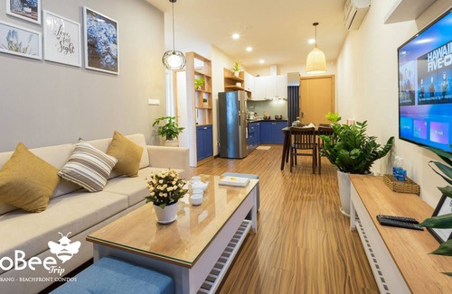 Vinh Phuoc Condo | FREE✈PICKUP✯Two Bedrooms Beachfront Condo ✯Awesome.SeaView