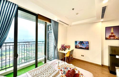 Tu Liem Apartment | High Quality Studio In Vinhomes Green Bay Near My Dinh And Keangnam
