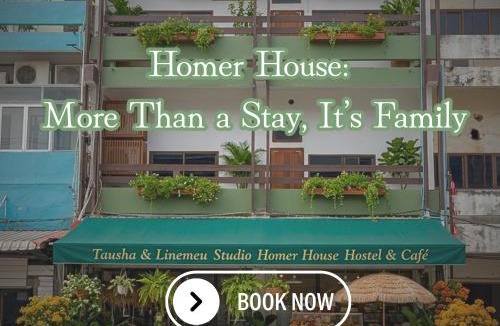 Vientiane Hotel | Homer House Hostel & Café