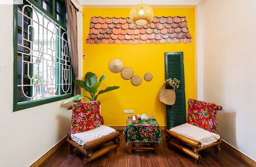 Ba Dinh House | Indochine Vibe - Hanoian room@inner old Hanoi