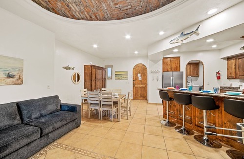 Sandy Beach Condo | Luxury 2BR Beach Views Tennis Swim-Up Bar A205