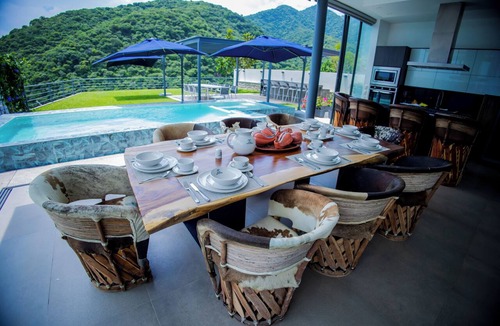 Ajijic House | Luxury 5-BR villa with private chef, lake views & heated pool