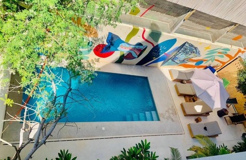 Barra de Colotepec House | luxury 6-bdr building in gorgeous Brisas de Zicatela with AC, pool and yoga area