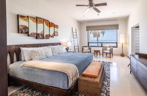 La Paz Villa | Luxury Oceanfront Villa 7 at Puerta Cortes Resort with Jacuzzi & Golf Cart