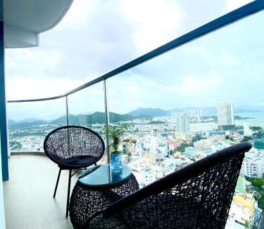 Tran Phu Beach Apartment | Marina Suites Nha Trang - 2BRs - Luxury Full Option APT - Sea&Mountain View