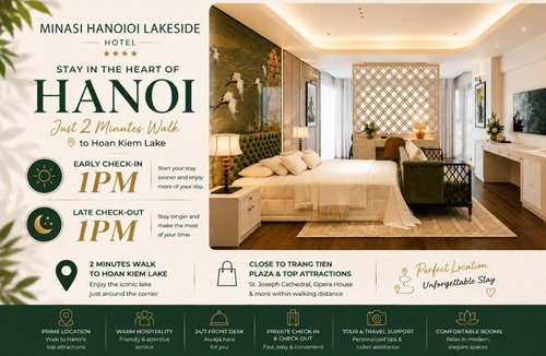 Hang Bai Hotel | Minasi HanoiOi Lakeside Hotel