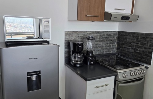 Santa Fe Apartment | Modern apartment near Santa Fe + gym + incredible view to Sta. Fe 20th Floor