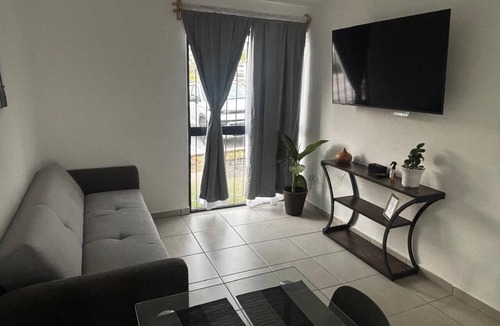 Queretaro Apartment | Modern Apartment in Querétaro | Capital Sur Residential Complex - Security | Wi-Fi - Smart TV