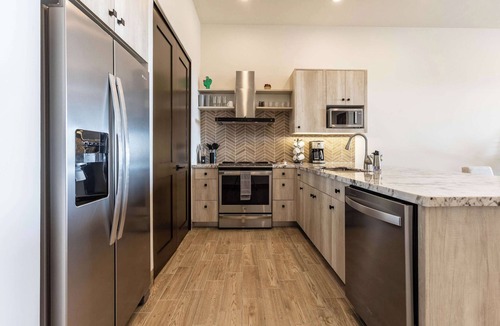 Sunset Beach Apartment | Modern luxury & unforgettable sunsets at Mavila - huge patio w pool