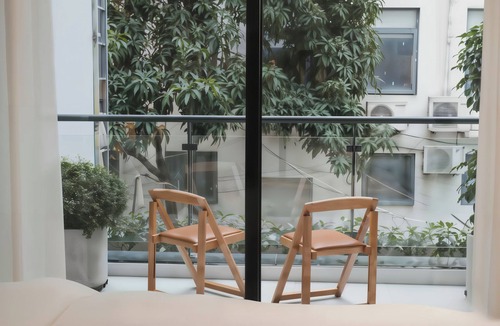 Hang Bai Apartment | Modern studio w/balcony/bathtub/washing & dryers machine in the city center