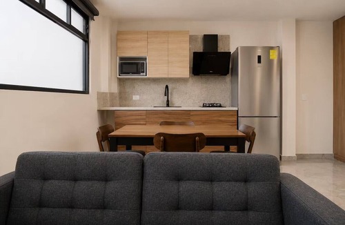 San Martin Texmelucan Apartment | Executive Loft in Downtown San Martín | Wi-Fi | 65" TV