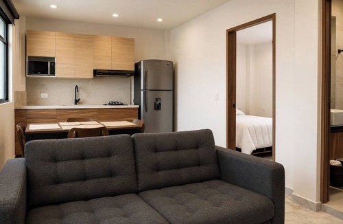 San Martin Texmelucan Apartment | Dept. Central Location | Fast Wi-Fi | 2 Bedrooms | Val'Quirico