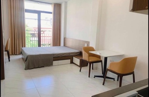 Lang Ha Apartment | [Newly built] Entire rental unit 30m, spacious balcony, quiet, cheap price