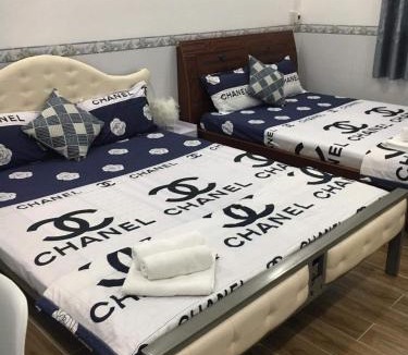 Long Xuyen House | Nina homestay - Phòng 2 giường lớn 4 người - Tiết kiệm