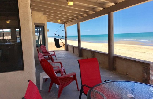 San Felipe House | PROMO-Beach Front on a Sandy Beach, Hi speed Wi-Fi- Gated community