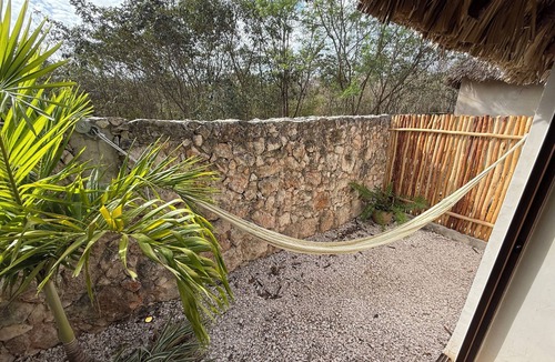 Izamal Cabin | Quiet Mayan Magic Town Retreat: Wake to Birds & Open-Air Serenity