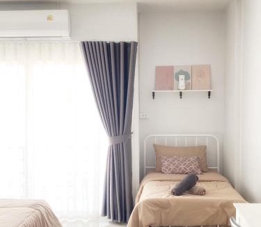 Hat Yai Apartment | River 1 2BR 8Pax 9 Mins to LeeGarden Free Netflix