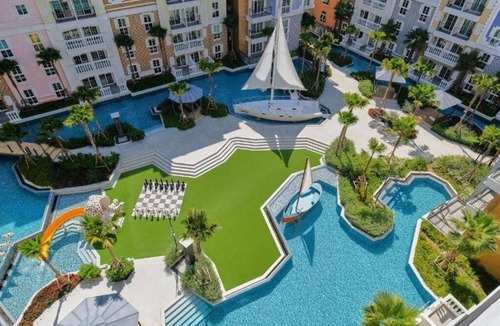 Na Chom Thian Apartment | Seven sea côte d'Azur - One bedroom apartment beach front Jomtien Pattaya
