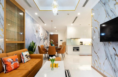 Hang Xanh Apartment | Signature Landmark Sky-Apartment Luxury Full nội thất