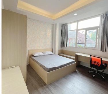 Phuong 6 Apartment | Studio 1PN 1WC 9 Trương Quyền