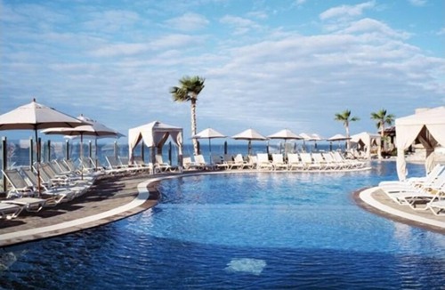 Paraiso Escondido Resort | Studio sleeps 4 Partial Kitchen with ac at The Pueblo Bonito Sunset Beach