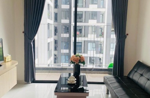 Thuan An Apartment | Tayastay - High Floor 2BR Apt with Pool View - Near VSIP & Mall