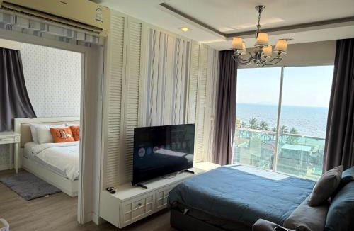 Saen Suk Apartment | The Blu X Ocean view grand suite family2 beds