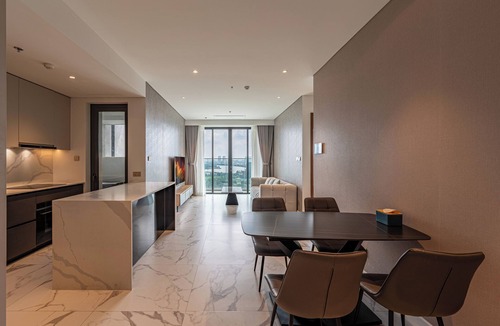 Thu Thiem Condo | The Crest, CBD, Amazing City & River View