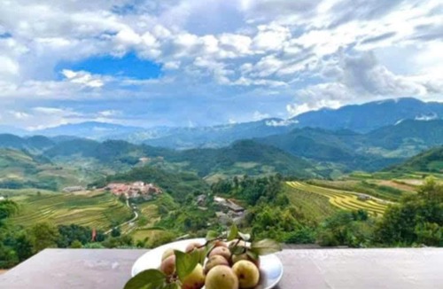 Mu Cang Chai House | Top view La Pan Tan