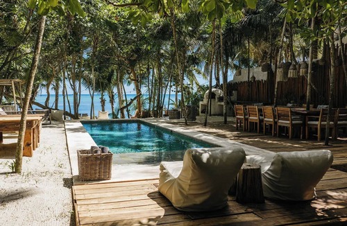 Soliman Bay Villa | Villa La Semilla 5BR Beachfront w/Chef