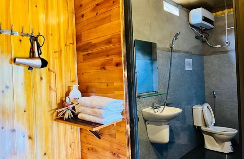 Sa Pa Ski Chalet | Wooden House Happiness Authentic Dao Village Escape