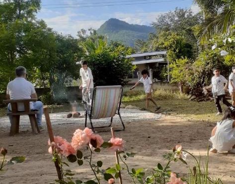 บ้านสวนม่วนใจ๋ in Sikhio