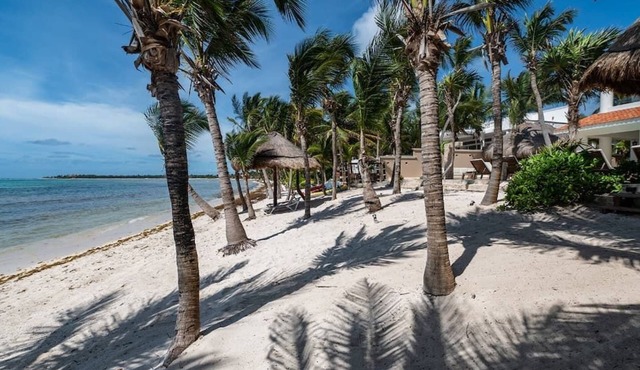 12-bedroom beachfront Soliman Bay Villa for 34 guests! in Tulum