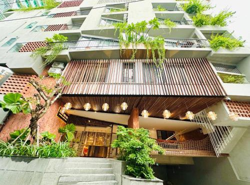 308MSNK Maison Luxe Studio l Balcony & Kitchen
