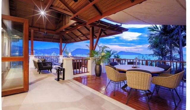 4-bedroom Patong sea view Breakfast included in Kathu