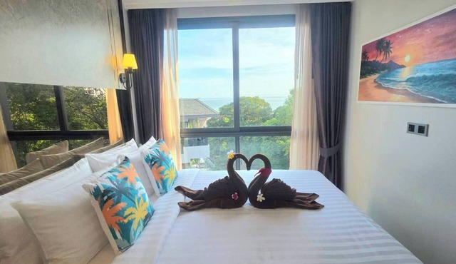 A303 - 1 Bedroom Serviced Apartment Partial Sea View at Ao Nang Beach in Tambon Ao Nang