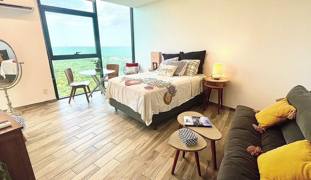 Acogedor estudio en Adamant Cabo Norte en Merida, perfecto parejas o home office in Mérida